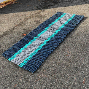 Lobster Rope Doormats, Outdoor Door Mats, Wicked Good Door Mats Made in Maine, Doormat Runner, 24" x 60"