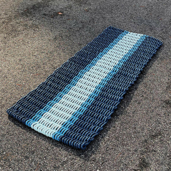 Lobster Rope Doormats, Outdoor Door Mats, Wicked Good Door Mats Made in Maine, Doormat Runner, 24" x 60"