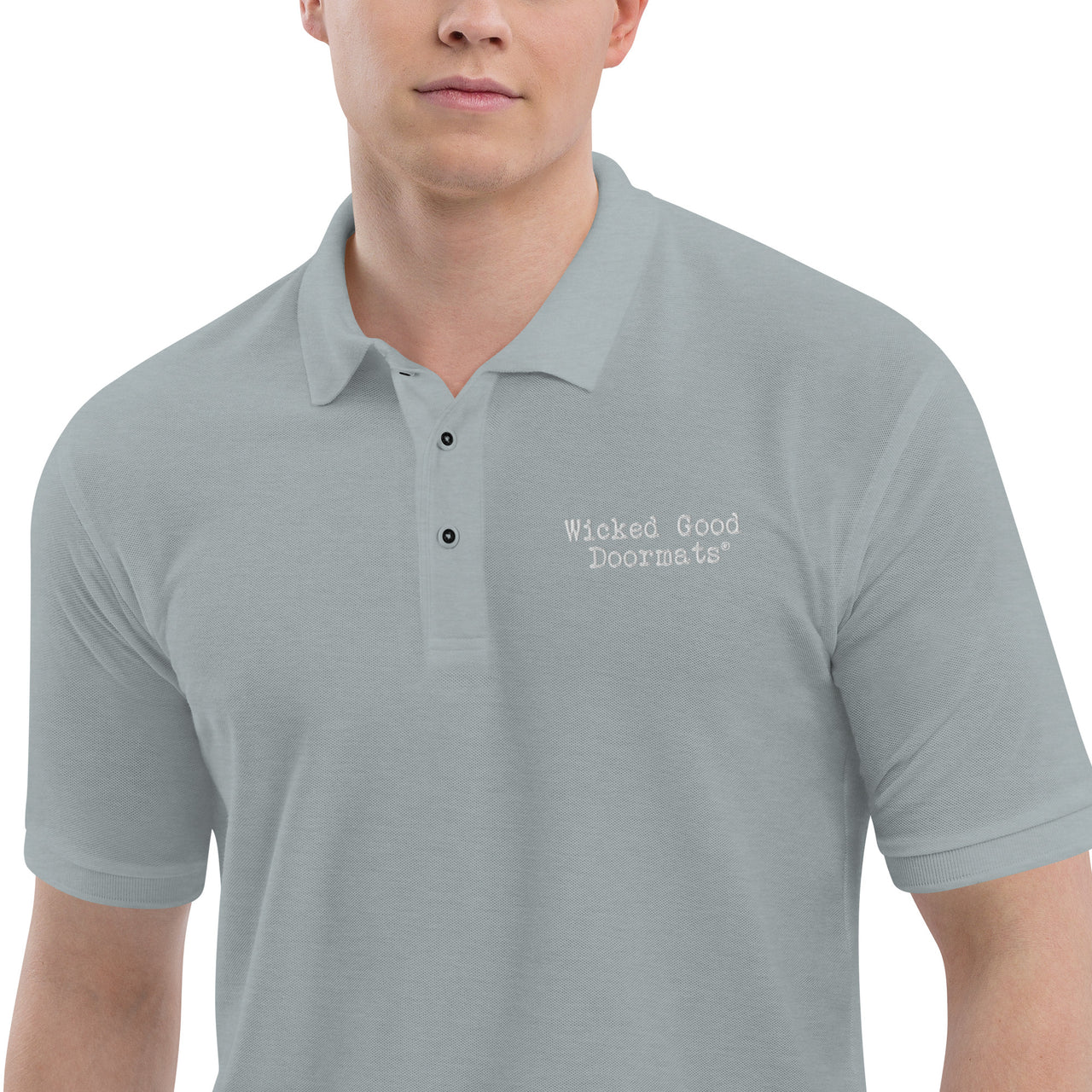 Men's Premium Polo Shirts & Tops New England Trading Co Cool Heather S 