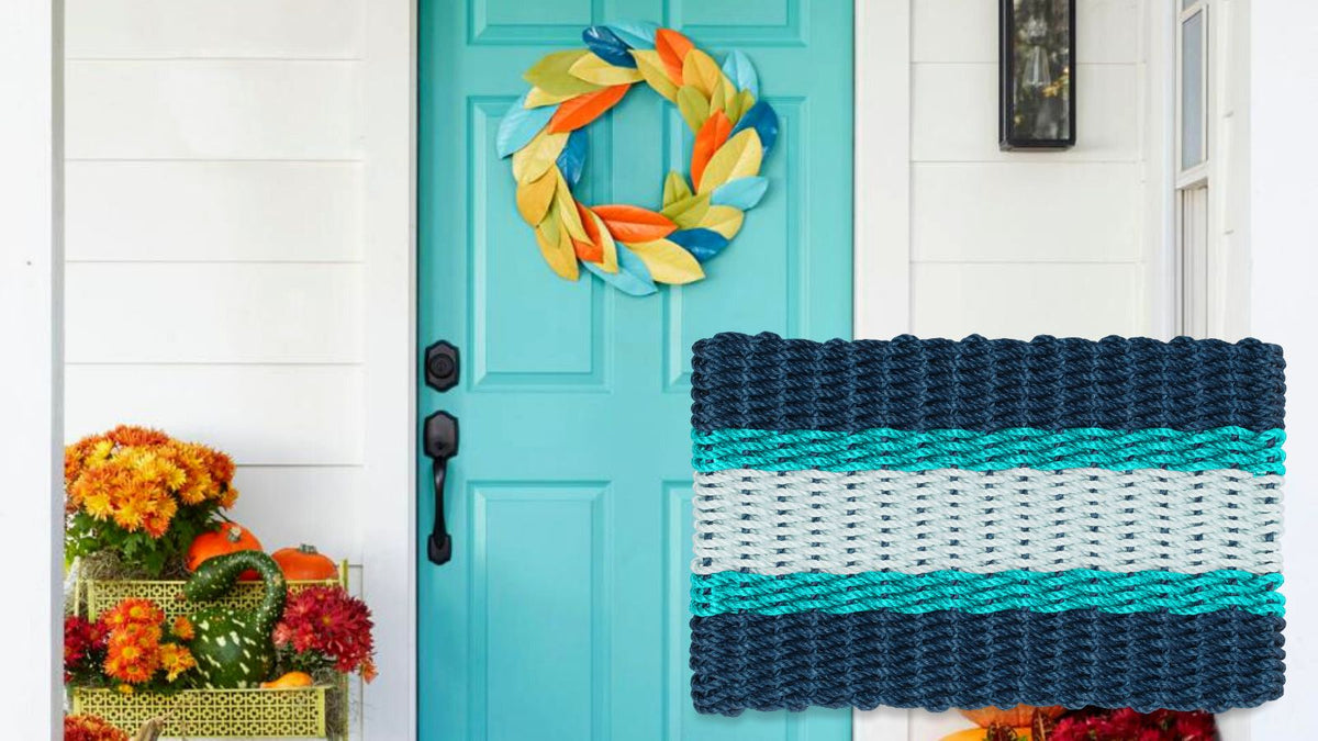 10 Lobster Rope Doormats to Add Color to Your Coastal Home