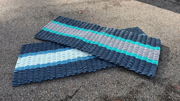 Wicked Good Lobster Rope Doormat Runners, Large Outdoor Door Mats