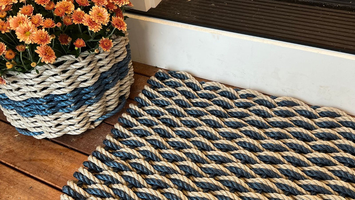 Lobster Rope Doormats and Baskets - Find Your Perfect Coastal Pairing