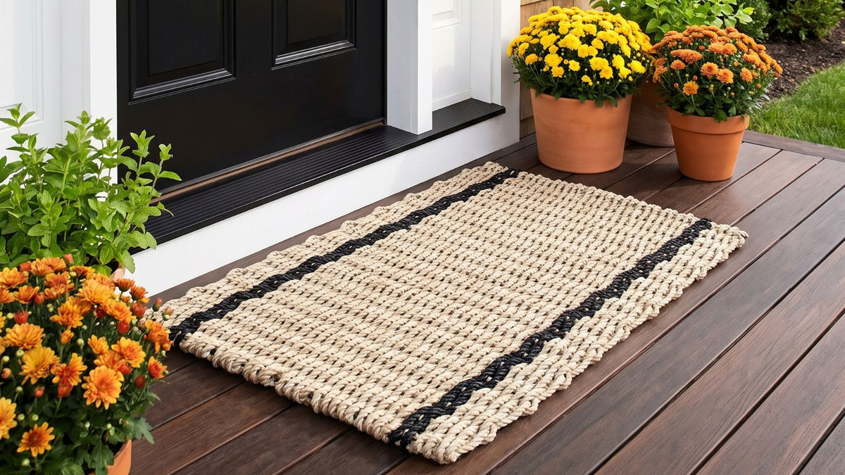 Wicked Good Lobster Rope Doormats, Best Outdoor Doormats for Fall and Beyond