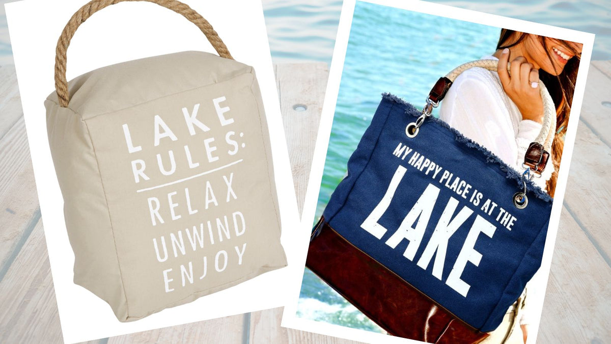 Nautical Gifts for Lake Lovers That Follow All The Lake Rules...