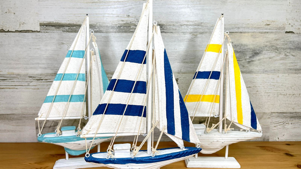 Wooden boat schooners as nautical gifts for boaters