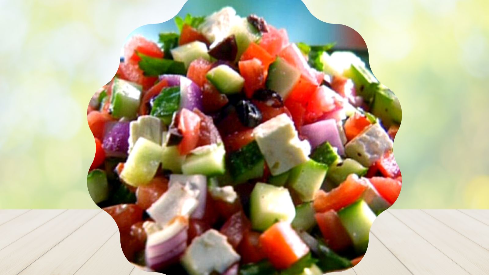 Chopped Salad Recipes: Shepherd's Salad