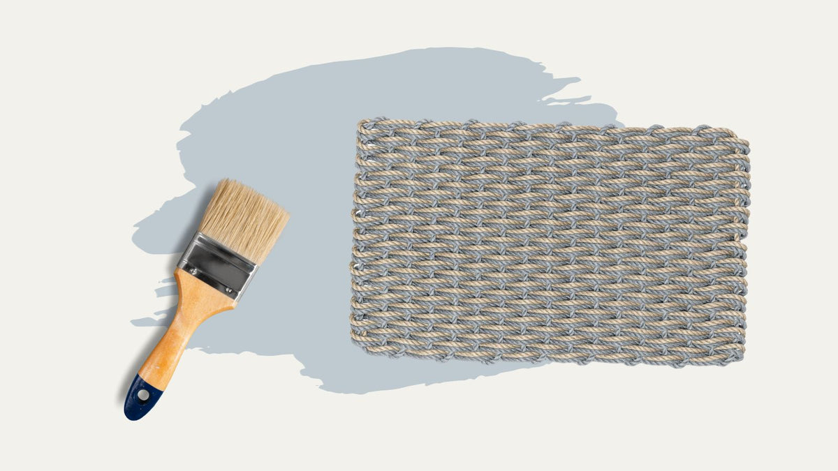 The Best Lobster Rope Doormats to Pair with Sherwin Williams 2024 Color of the Year