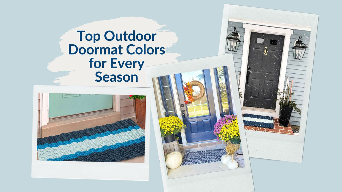 Top Selling Outdoor Doormat Colors for Every Season