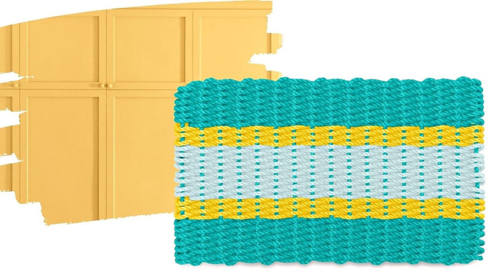 Wicked Good Lobster Rope Doormats, Outdoor Doormats to Pair with Valspar's 2022 Colors of the Year