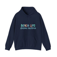 Thumbnail for Beach Life Heavy Blend Hooded Sweatshirt, Personalized, CUSTOM ORDER