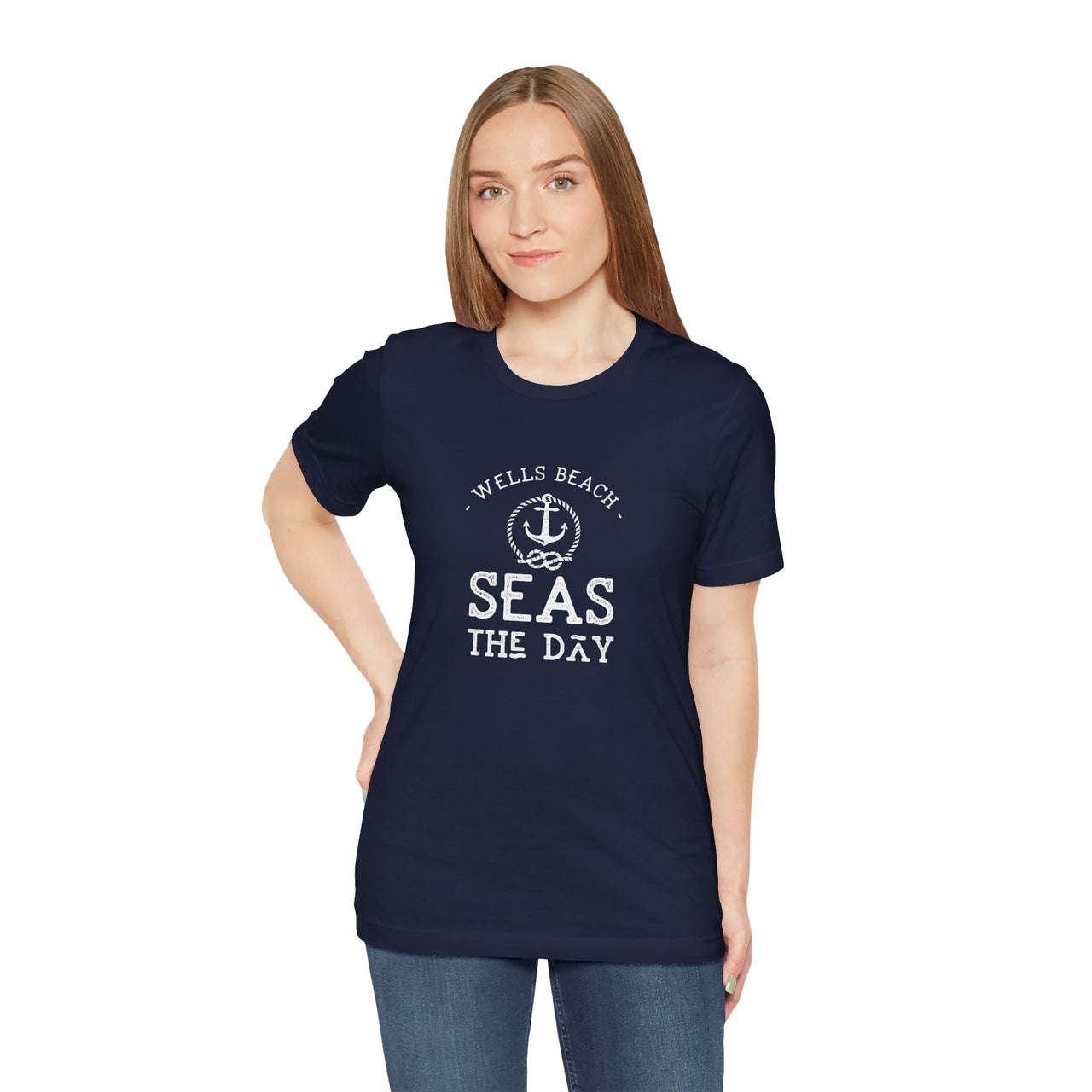 Seas the Day Personalized Weekend Tee, Unisex