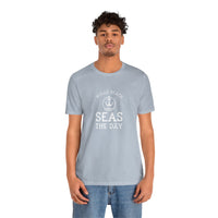 Thumbnail for Seas the Day Personalized Weekend Tee, Unisex