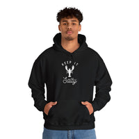 Thumbnail for Keep It Salty Heavy Blend Hooded Sweatshirt, Personalized