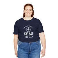 Thumbnail for Seas the Day Personalized Weekend Tee, Unisex