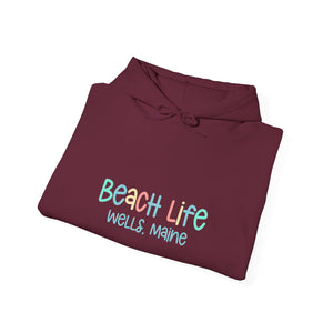 Beach Life Heavy Blend Hooded Sweatshirt, Personalized, CUSTOM ORDER