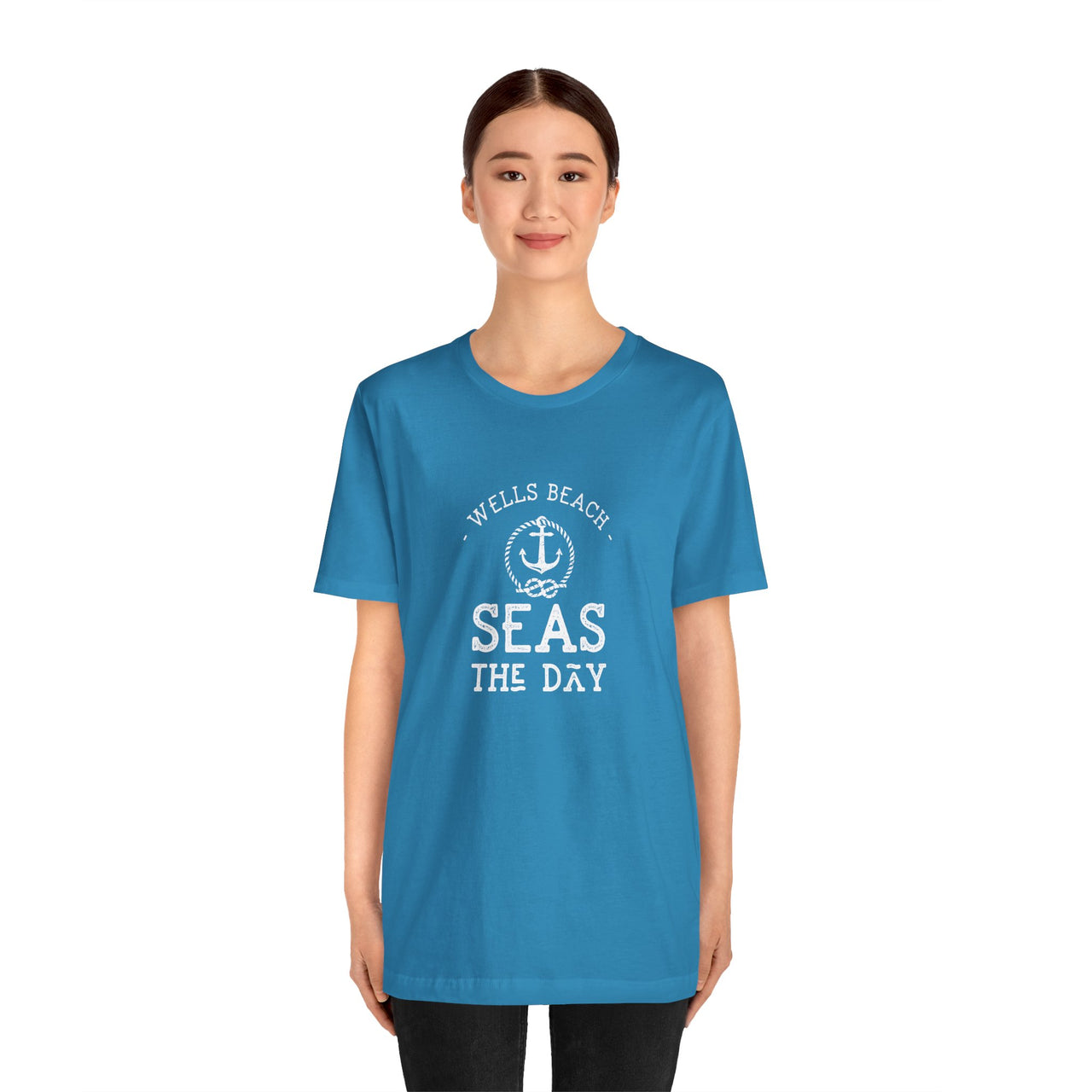 Seas the Day Personalized Weekend Tee, Unisex