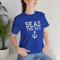 Thumbnail for Seas the Day Unisex Jersey Weekend Tee