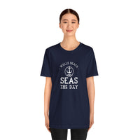 Thumbnail for Seas the Day Personalized Weekend Tee, Unisex