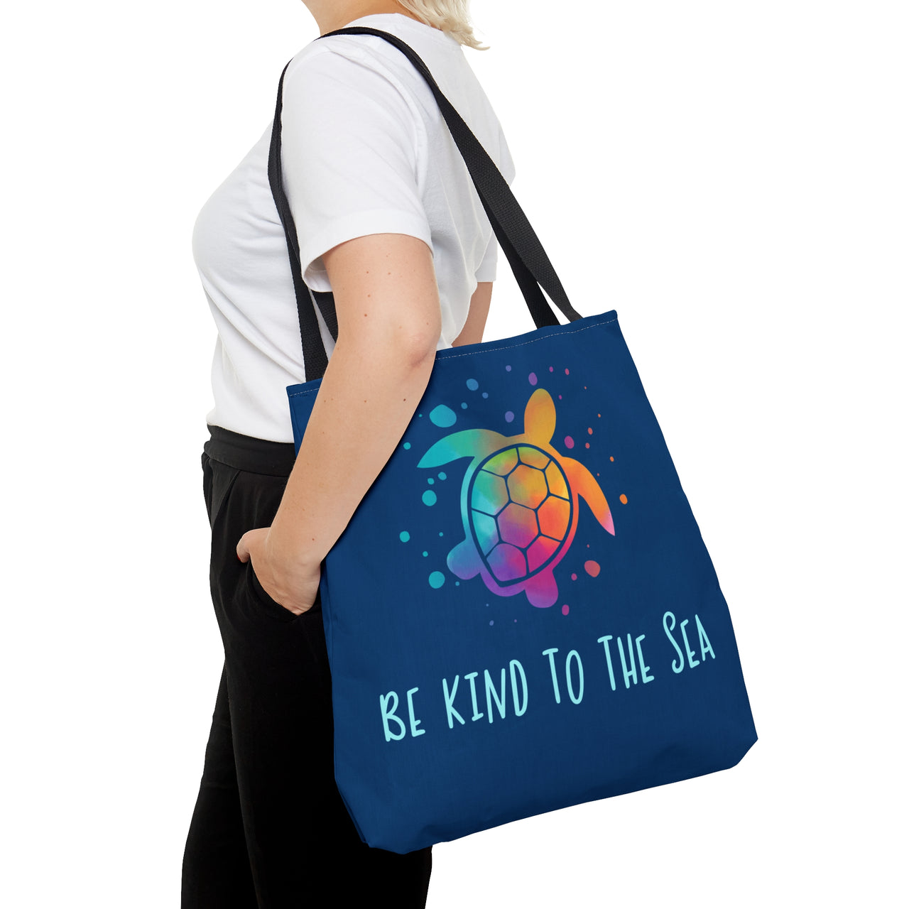 Beach Tote Bag, Be Kind To The Sea