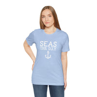 Thumbnail for Seas the Day Unisex Jersey Weekend Tee