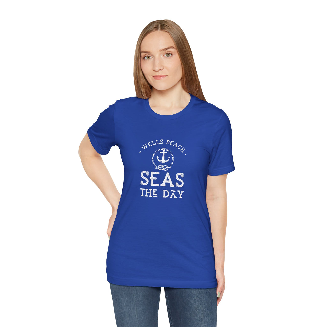 Seas the Day Personalized Weekend Tee, Unisex