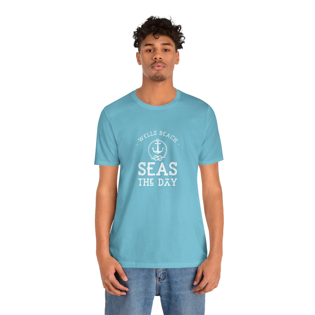 Seas the Day Personalized Weekend Tee, Unisex