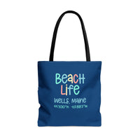 Thumbnail for Beach Life Personalized Tote Bag