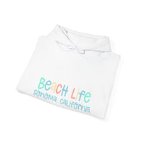 Thumbnail for Beach Life Heavy Blend Hooded Sweatshirt, Personalized, CUSTOM ORDER