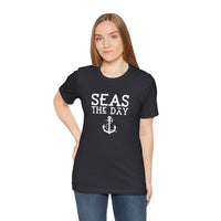 Thumbnail for Seas the Day Unisex Jersey Weekend Tee