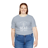 Thumbnail for Seas the Day Personalized Weekend Tee, Unisex