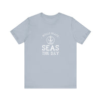 Thumbnail for Seas the Day Personalized Weekend Tee, Unisex