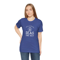 Thumbnail for Seas the Day Personalized Weekend Tee, Unisex