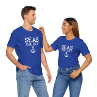 Thumbnail for Seas the Day Unisex Jersey Weekend Tee