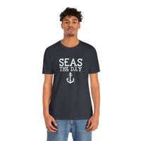 Thumbnail for Seas the Day Unisex Jersey Weekend Tee