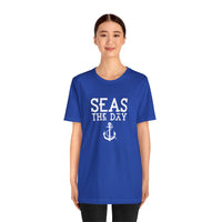 Thumbnail for Seas the Day Unisex Jersey Weekend Tee