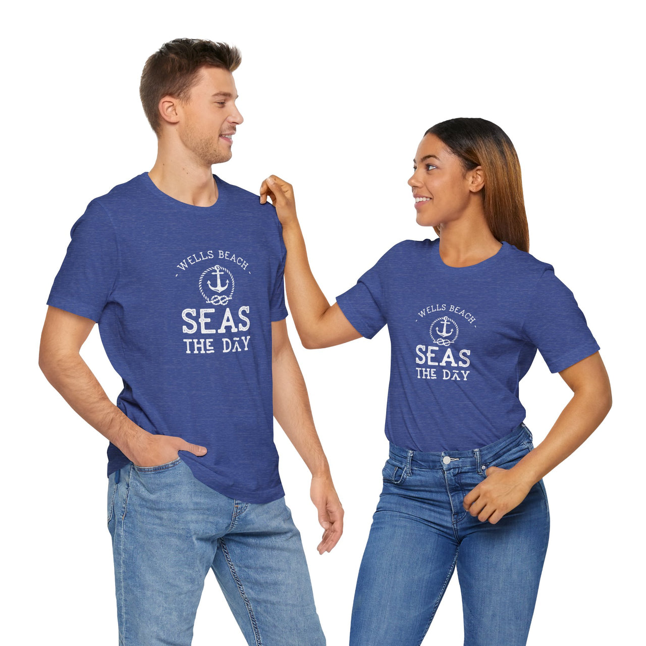 Seas the Day Personalized Weekend Tee, Unisex