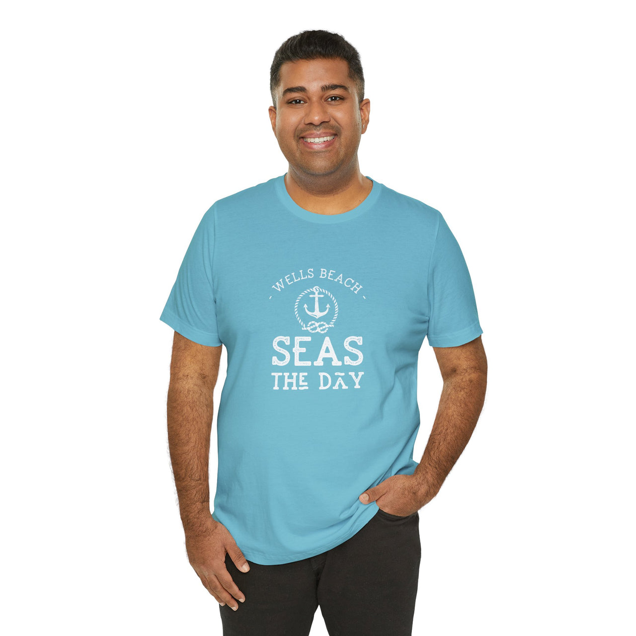 Seas the Day Personalized Weekend Tee, Unisex