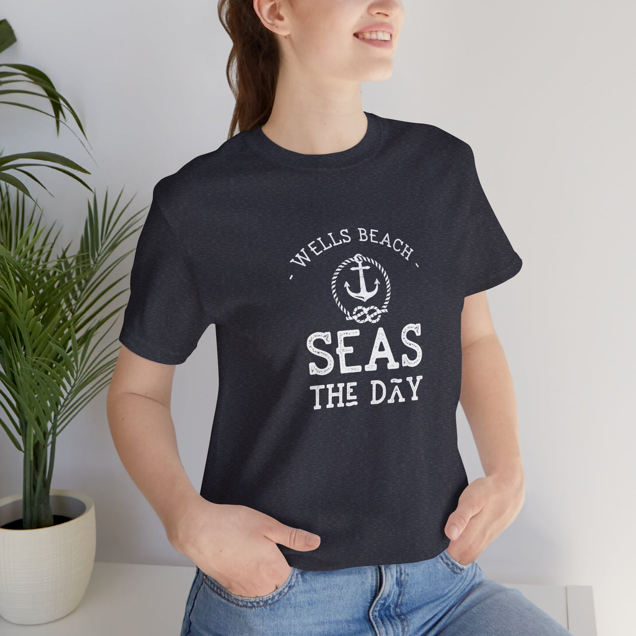 Seas the Day Personalized Weekend Tee, Unisex