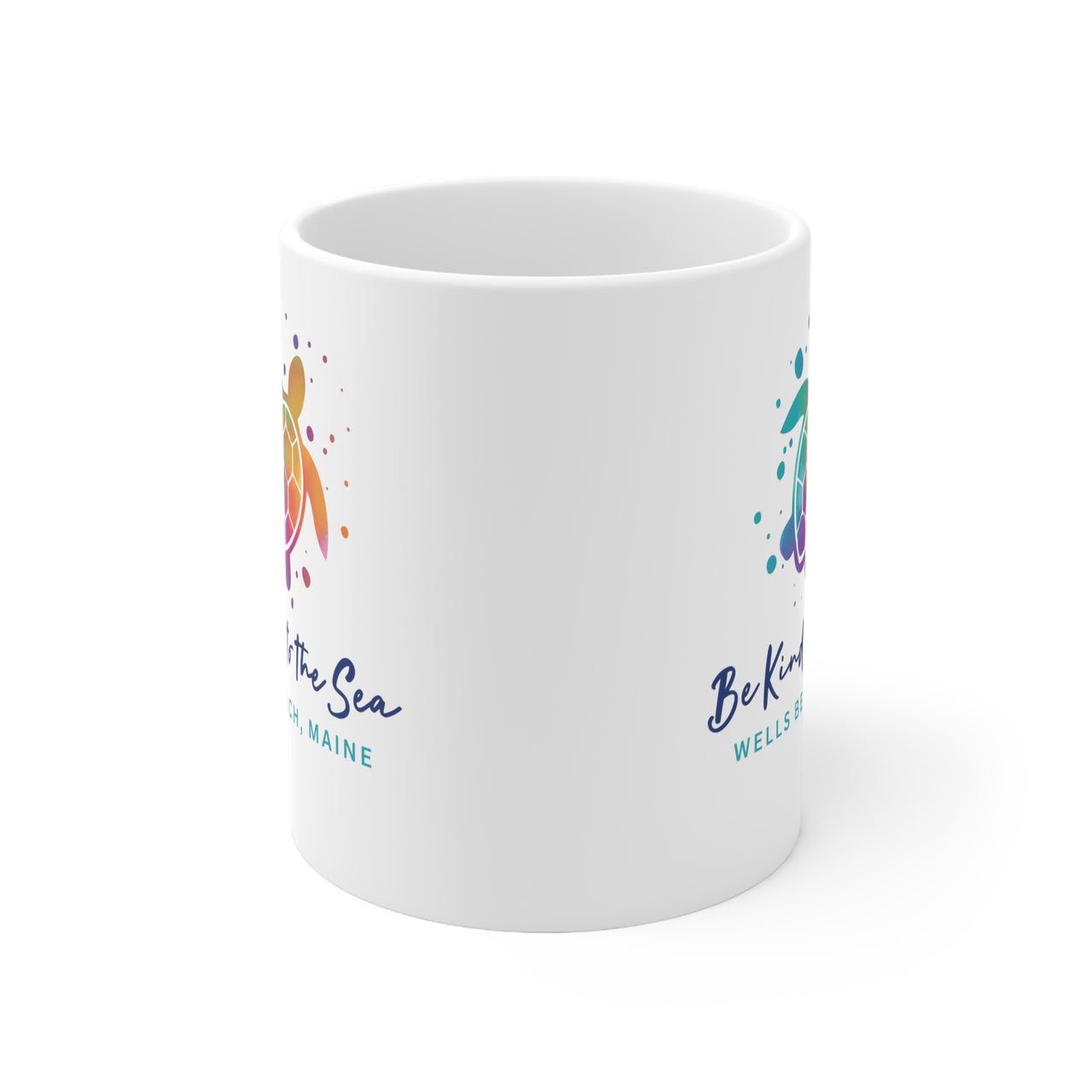 Be Kind To The Sea Coffee Mug, Coastal Mug, Personalized