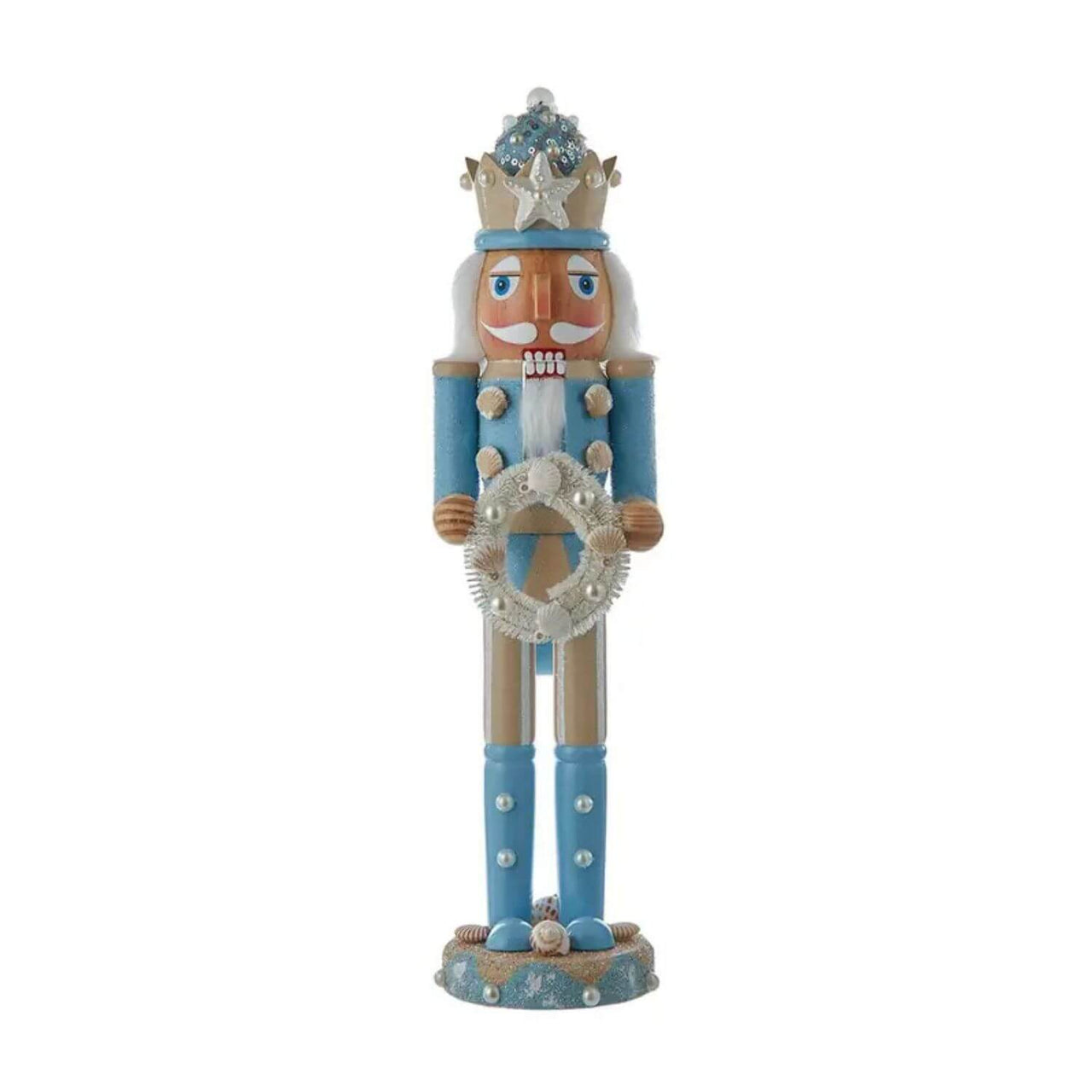 15“ Wooden Beach Nutcracker