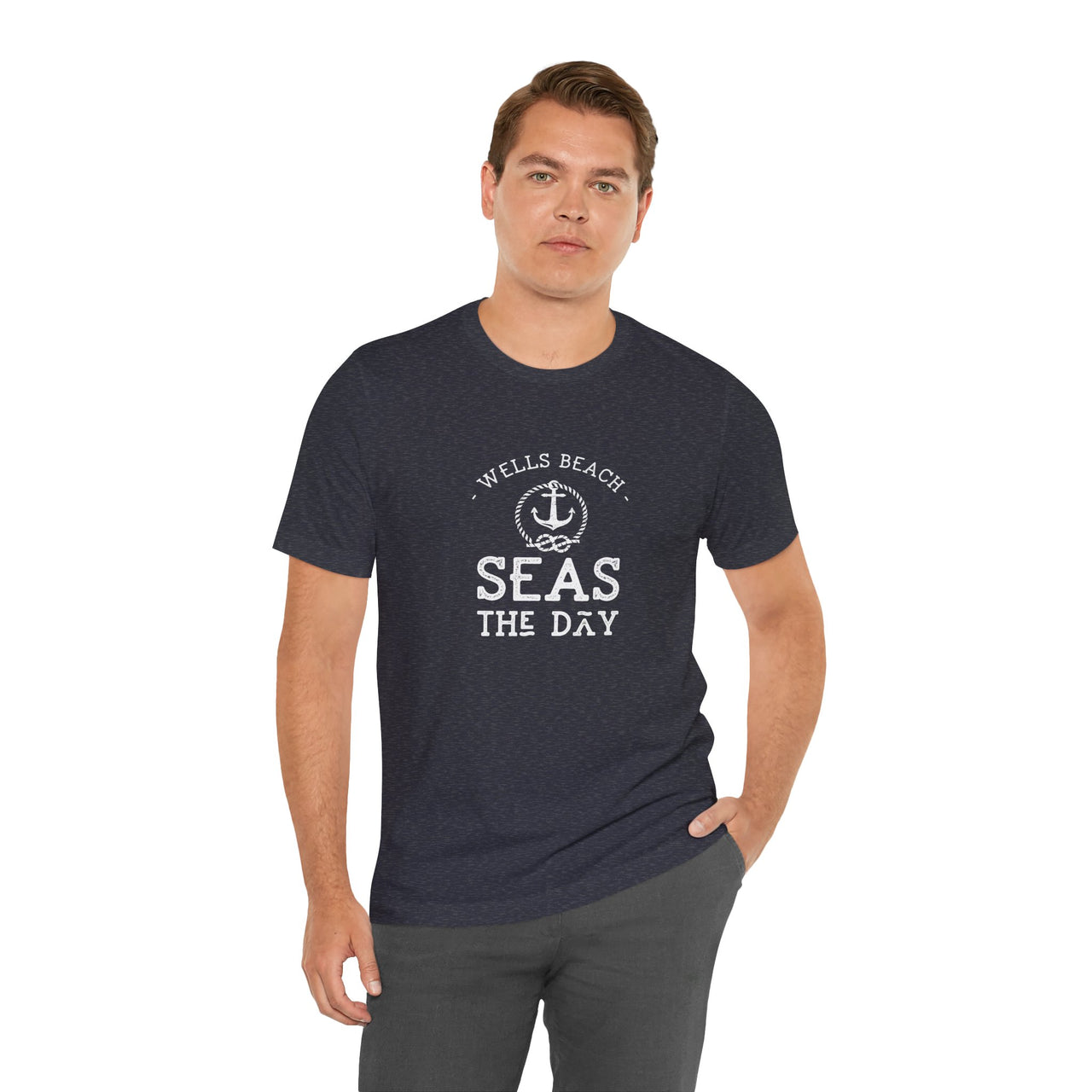 Seas the Day Personalized Weekend Tee, Unisex