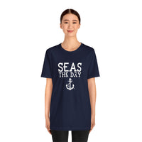 Thumbnail for Seas the Day Unisex Jersey Weekend Tee