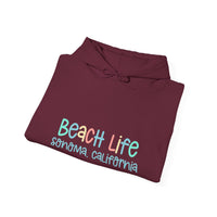 Thumbnail for Beach Life Heavy Blend Hooded Sweatshirt, Personalized, CUSTOM ORDER