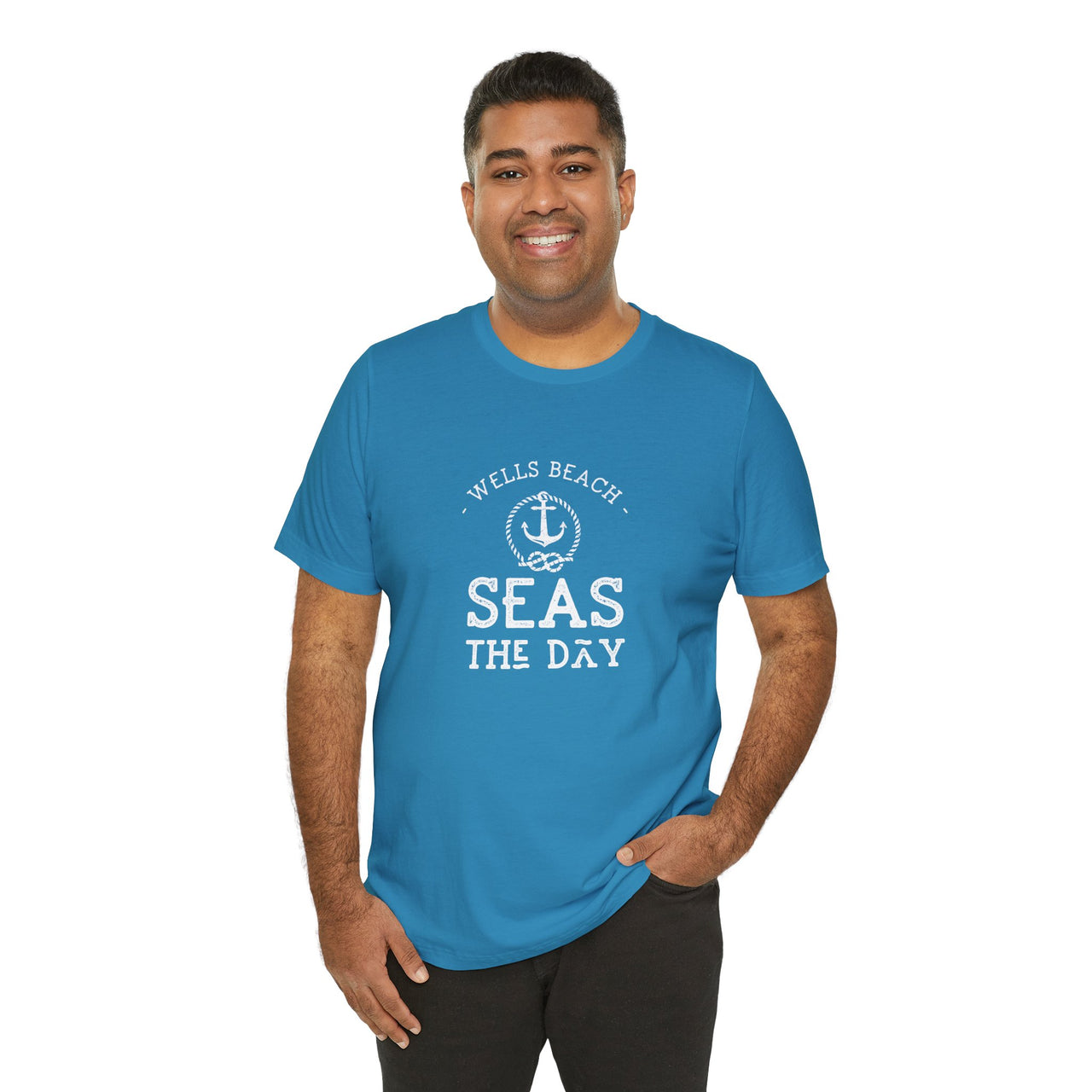 Seas the Day Personalized Weekend Tee, Unisex