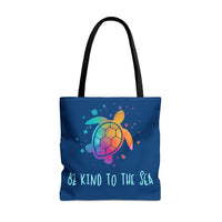 Thumbnail for Be Kind To The Sea Tote Bag, 18 x 17