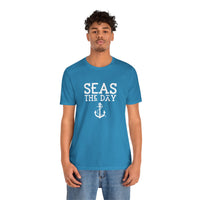 Thumbnail for Seas the Day Unisex Jersey Weekend Tee