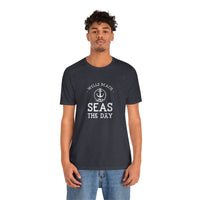 Thumbnail for Seas the Day Personalized Weekend Tee, Unisex