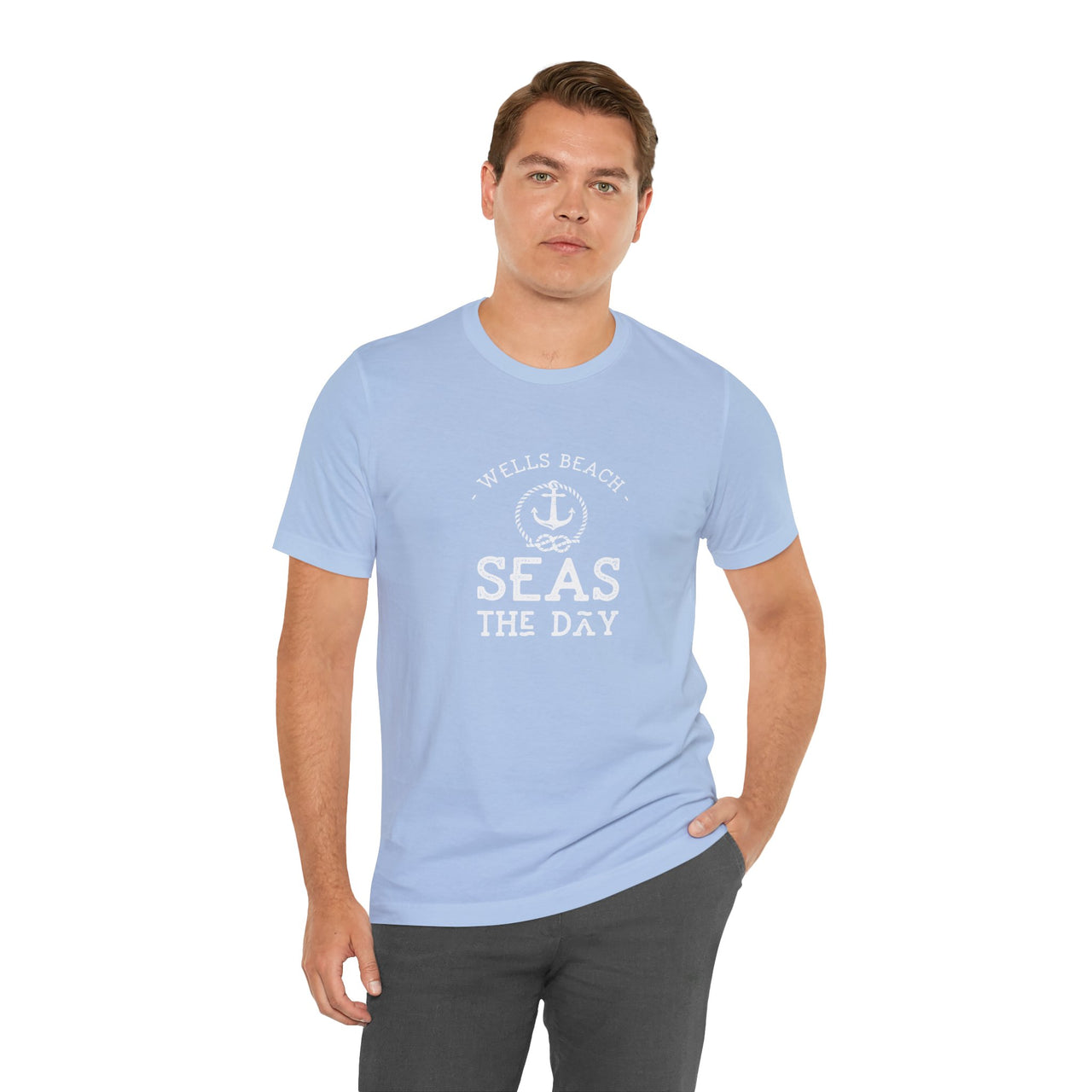 Seas the Day Personalized Weekend Tee, Unisex