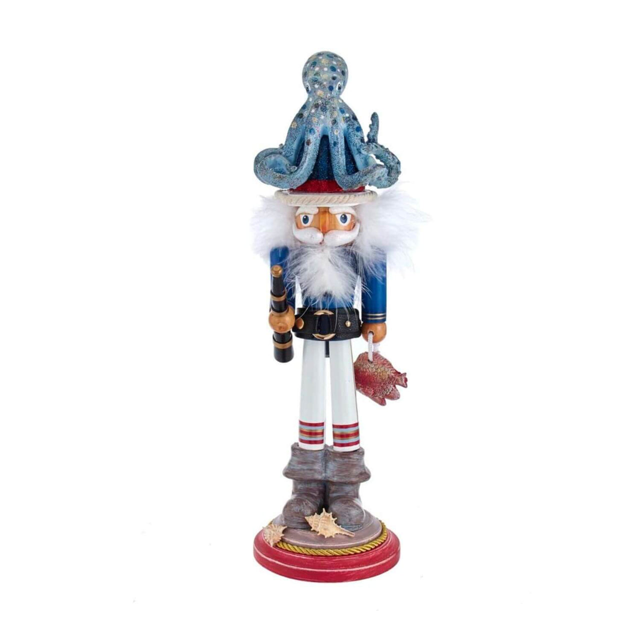 18" Hollywood Octopus Hat Nutcracker