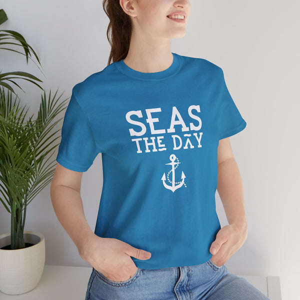 Seas the Day Unisex Jersey Weekend Tee